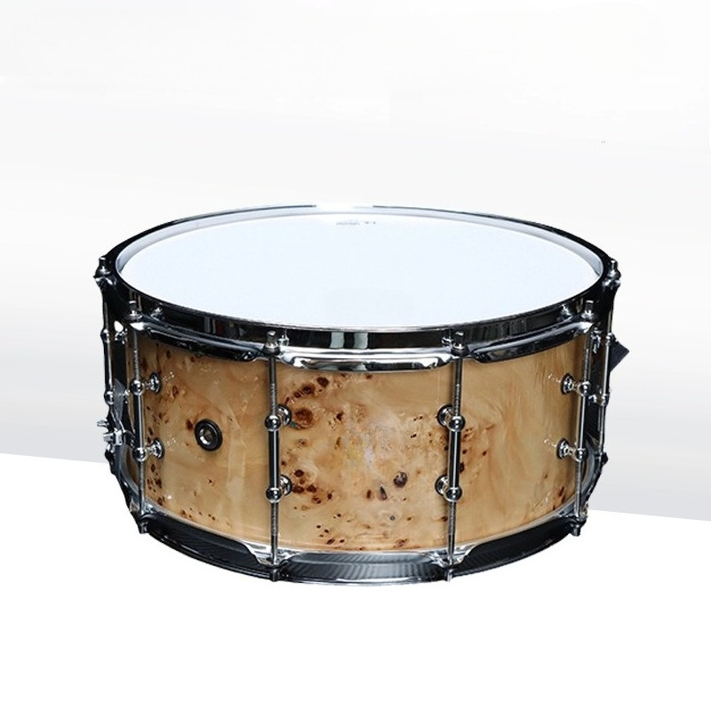Diy Electronics Projects For Adults - 14-Zoll-Snaredrum, professionelle tragbare Snare-Drum aus Holz,