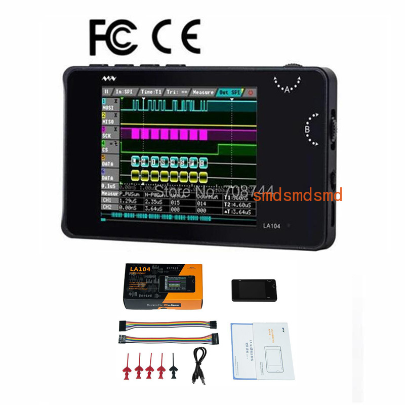 Oscilloscope Dso Mini - LA104 Mini DSO Digitaler Logikanalysator mit
