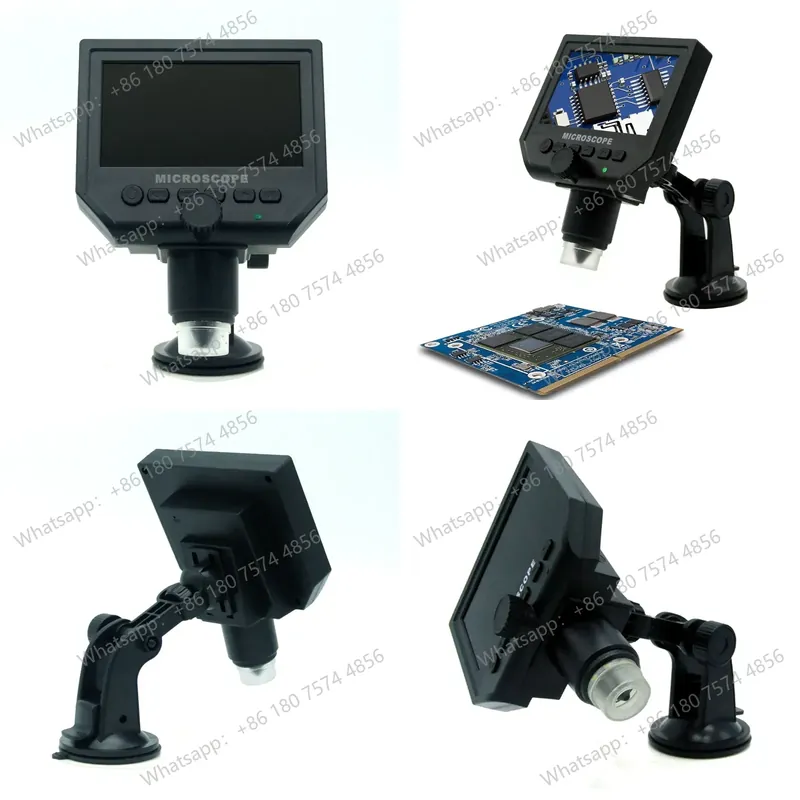 Diy Microscope For Electronics Repair - für 600X Handy-Reparatur-Mikroskop mit Display, elektronisches