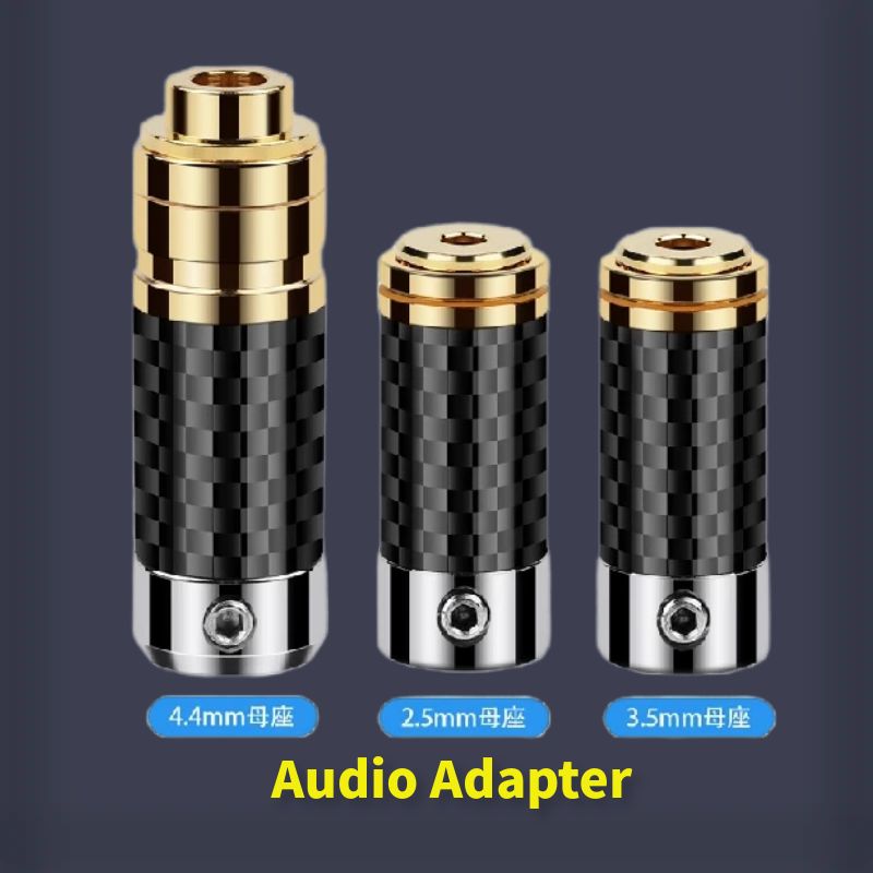 Diy Electronics Audio - 4-Poliger Stecker Lautsprecheranschluss Buchse 4,4mm 2,5mm