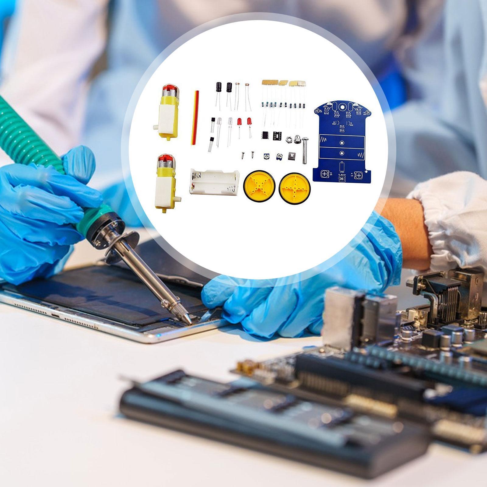 Diy Electronics Kids - Wissenschaftliches Experimentier-Set für Kinder, Modellauto-Lötübungsset, Lehrreiches