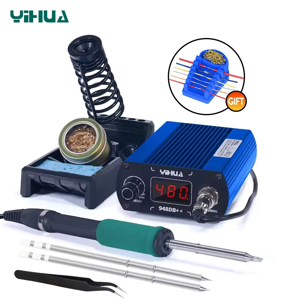 Diy Soldering Station No Electronics - YIHUA 948DB+-II 75W Schnellheizende T12 Elektronische
