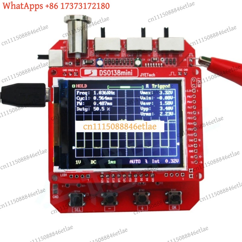 Oscilloscope Dso Mini - k3 DSO138 Mini-Digital-Oszilloskop-Kit, DIY STM32 Pocket