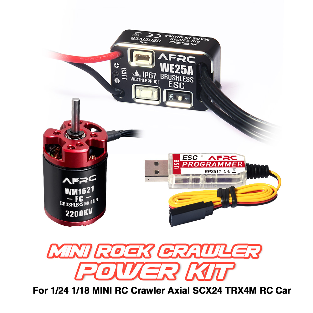 Diy Electric Car - AFRC ESC 25A Brushless Power Kit