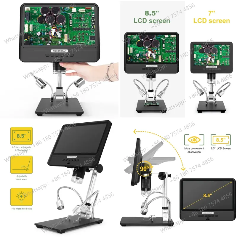 Diy Microscope For Electronics Repair - für An Dongxing 8,5 Zoll HD