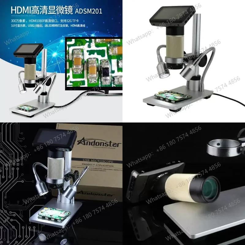 Diy Microscope For Electronics Repair - Neues HDMI HD Digital-Elektronenmikroskop, Vergrößerungsglas für