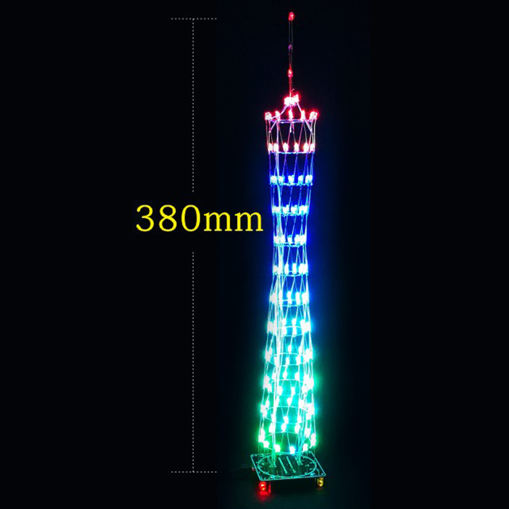DIY LED Kleine Guangzhou Turm  – Diy Electronics India Bewertung und Preis