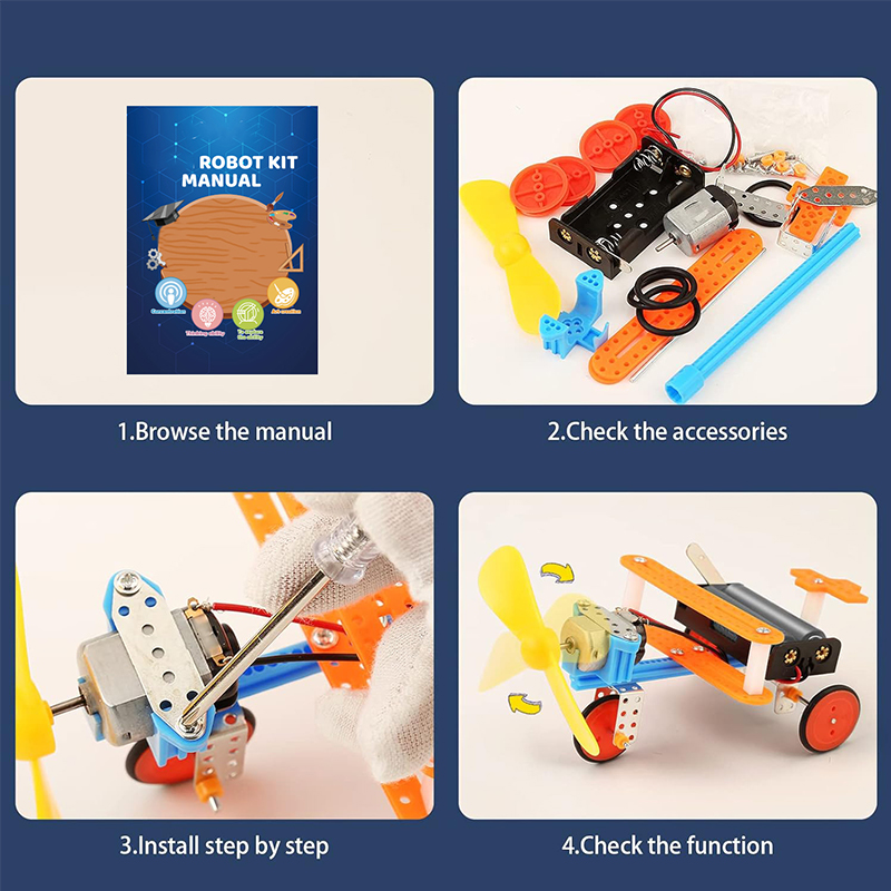 6-teiliges Robotik-Set Wissens – Diy Electronics Set Bewertung und Preis