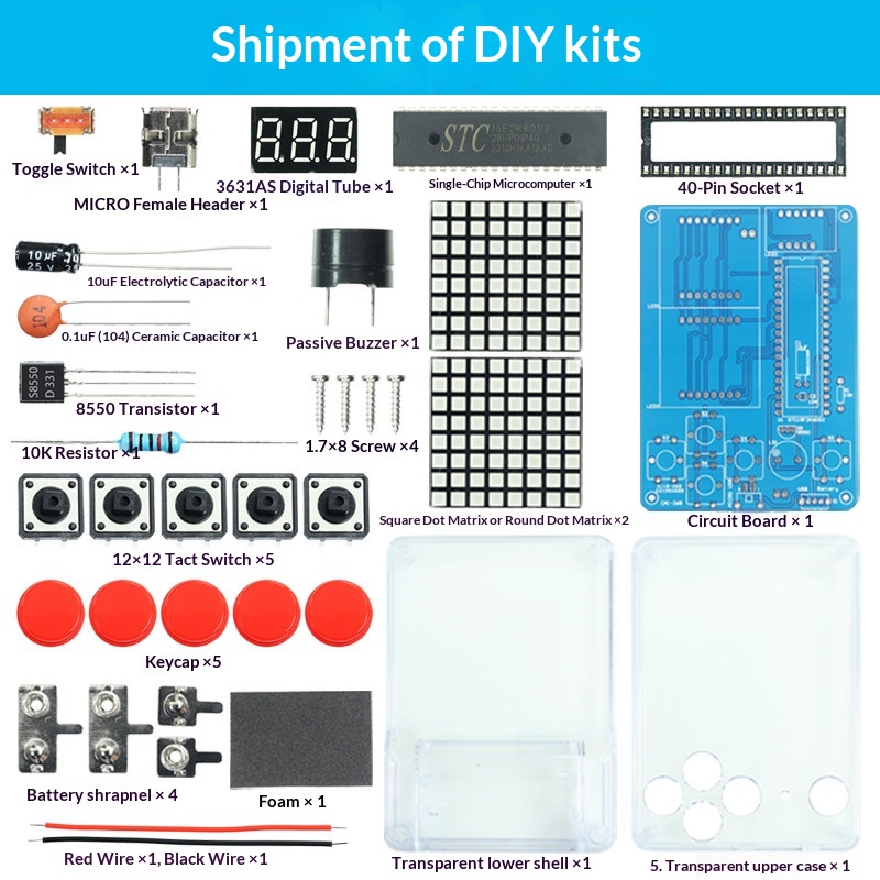 Pixel Game Machine-Produktions – Diy Electronics For Beginners Bewertung und Preis