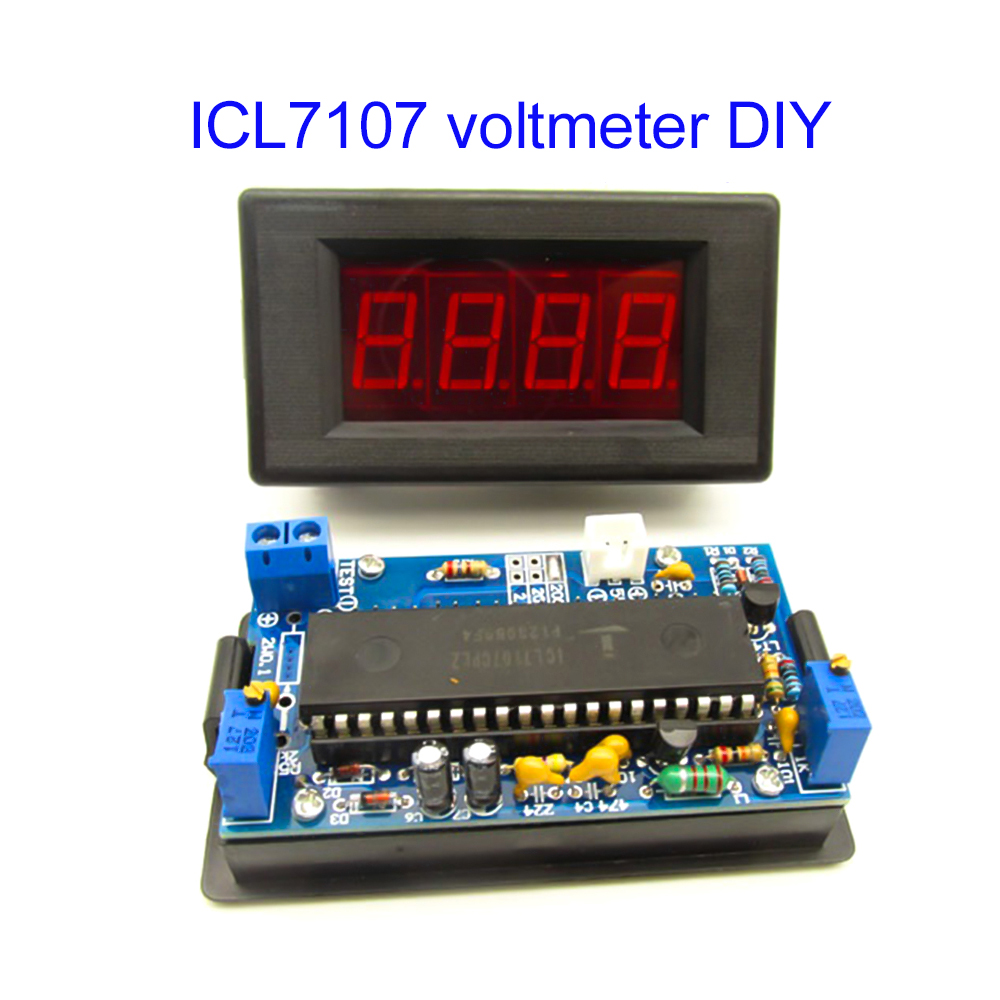 ICL7107 Voltmeter DIY-Kit Teil – Diy Electronics For Beginners Bewertung und Preis