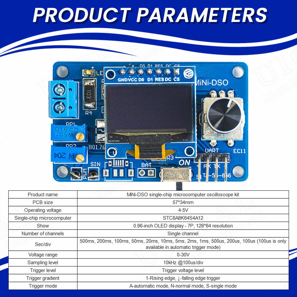 DIY Mini Digital Oszilloskop E – Oscilloscope Dso Mini Bewertung und Preis