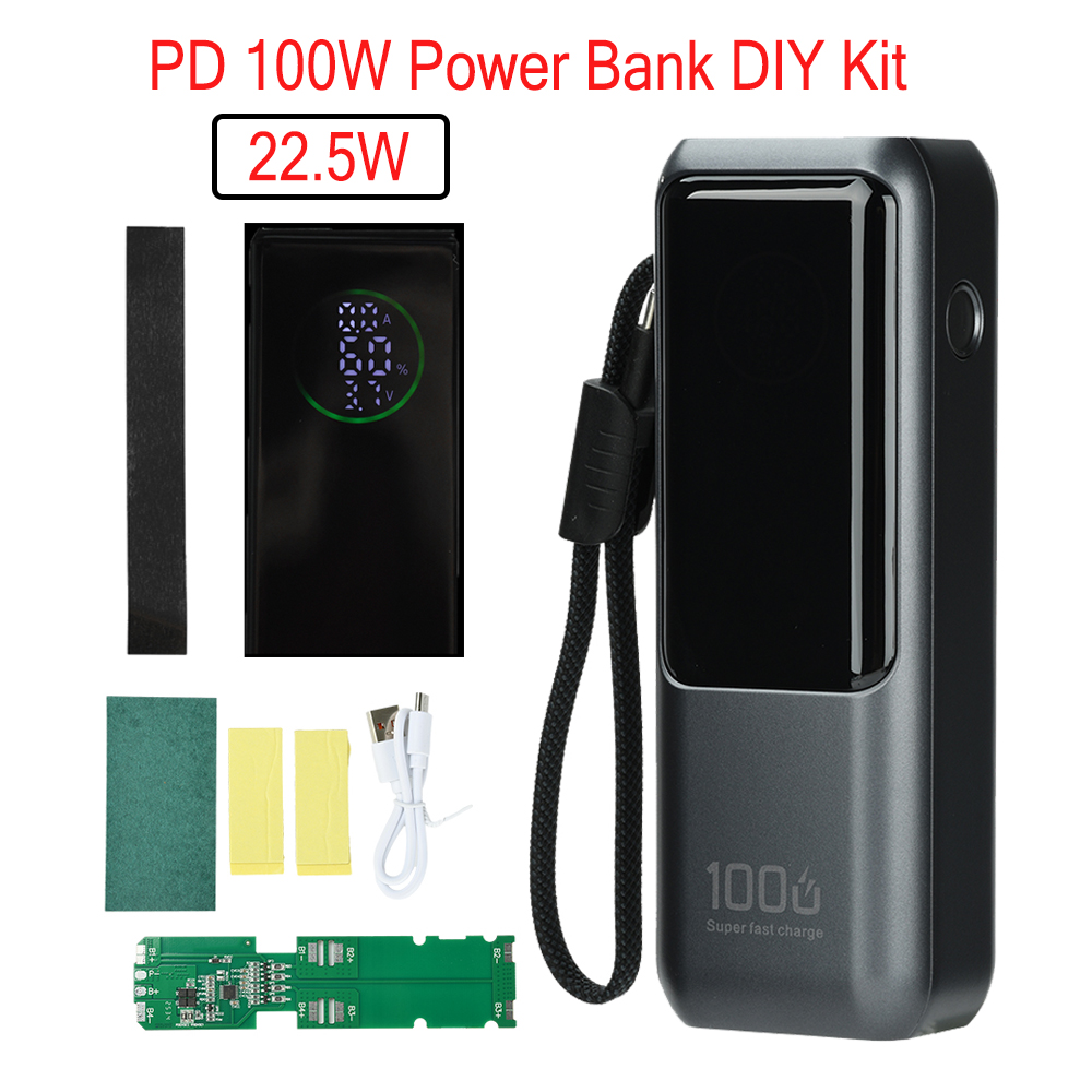 PD 100W Schnelllade-Powerbank- – Diy Electronics For Beginners Bewertung und Preis