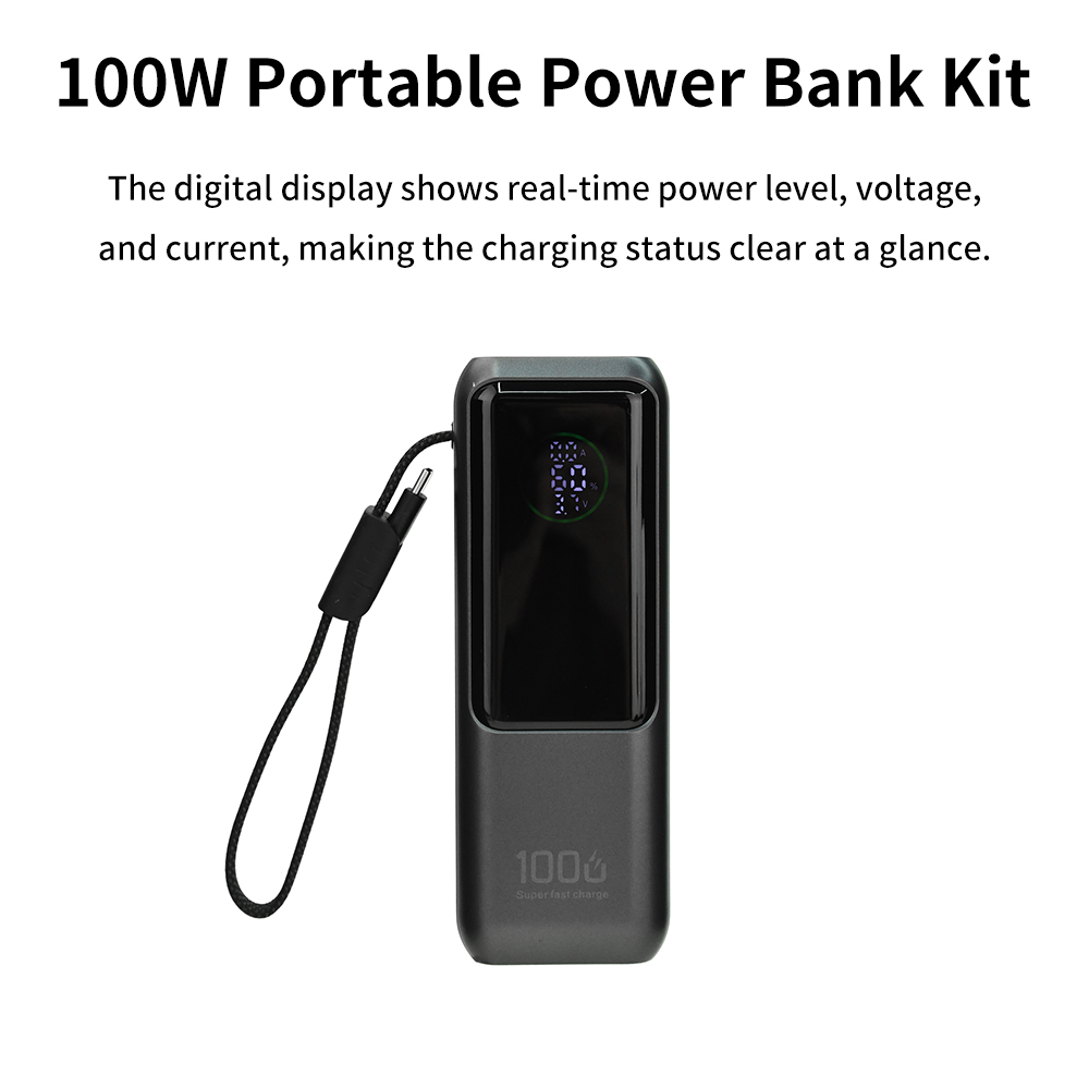 PD 100W Schnelllade-Powerbank- – Diy Electronics For Beginners Bewertung und Preis