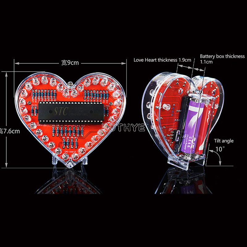 RGB Bunte Fließende Wasser Lic – Diy Electronics Set Bewertung und Preis