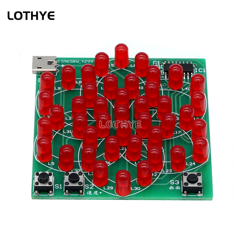 43 LED Multi-Style-Muster elek – Diy Electronics Set Bewertung und Preis