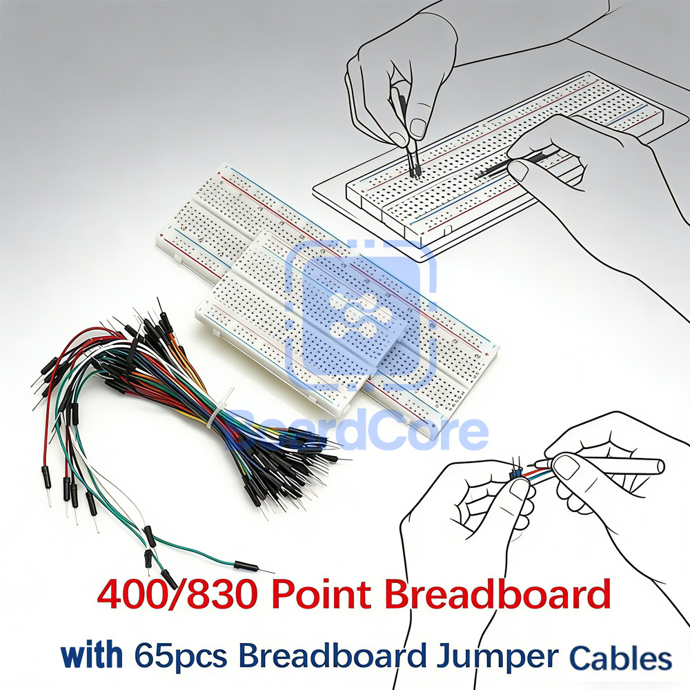 400/830-Punkt-Steckplatinen-Se – Diy Electronics Raspberry Pi Bewertung und Preis