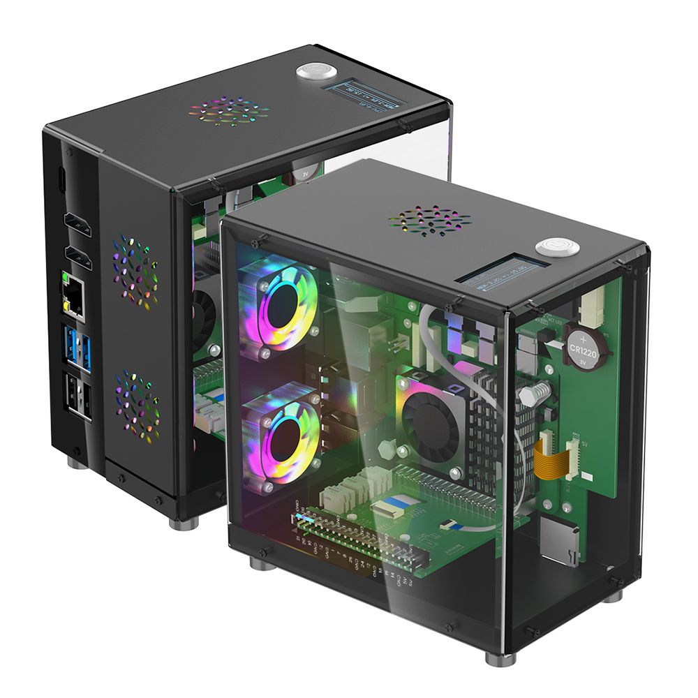 Raspberry Pi 5-Gehäuseschutz-S – Diy Electronics Raspberry Pi Bewertung und Preis