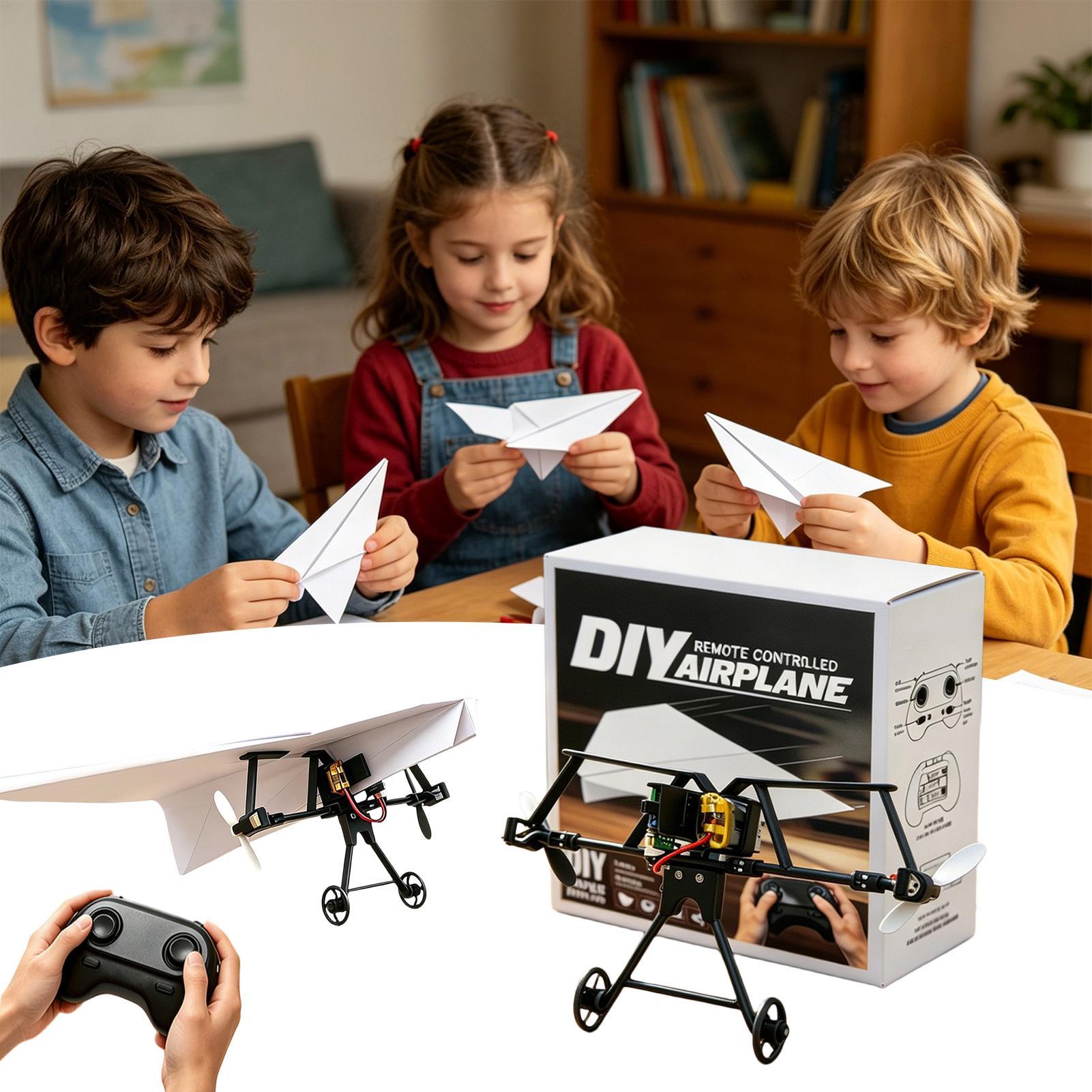 DIY RC Papierflugzeug-Bausatz  – Diy Electronics Kids Bewertung und Preis