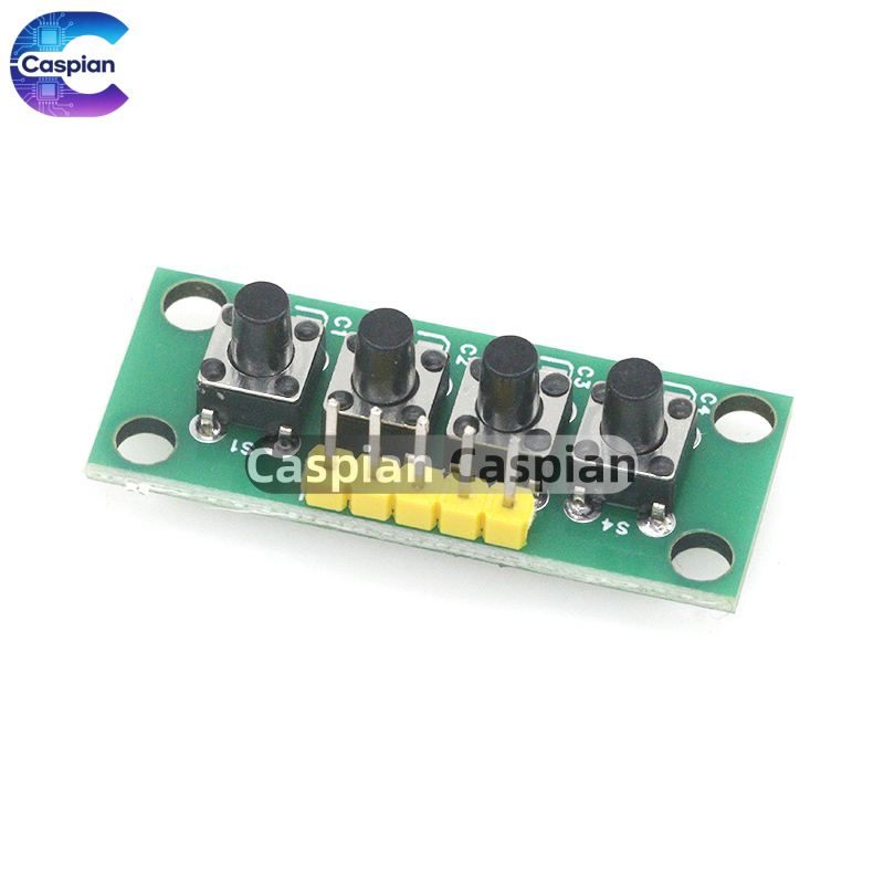 1-10 Stück 1x4 4-Tasten Unabhä – Diy Electronics Raspberry Pi Bewertung und Preis