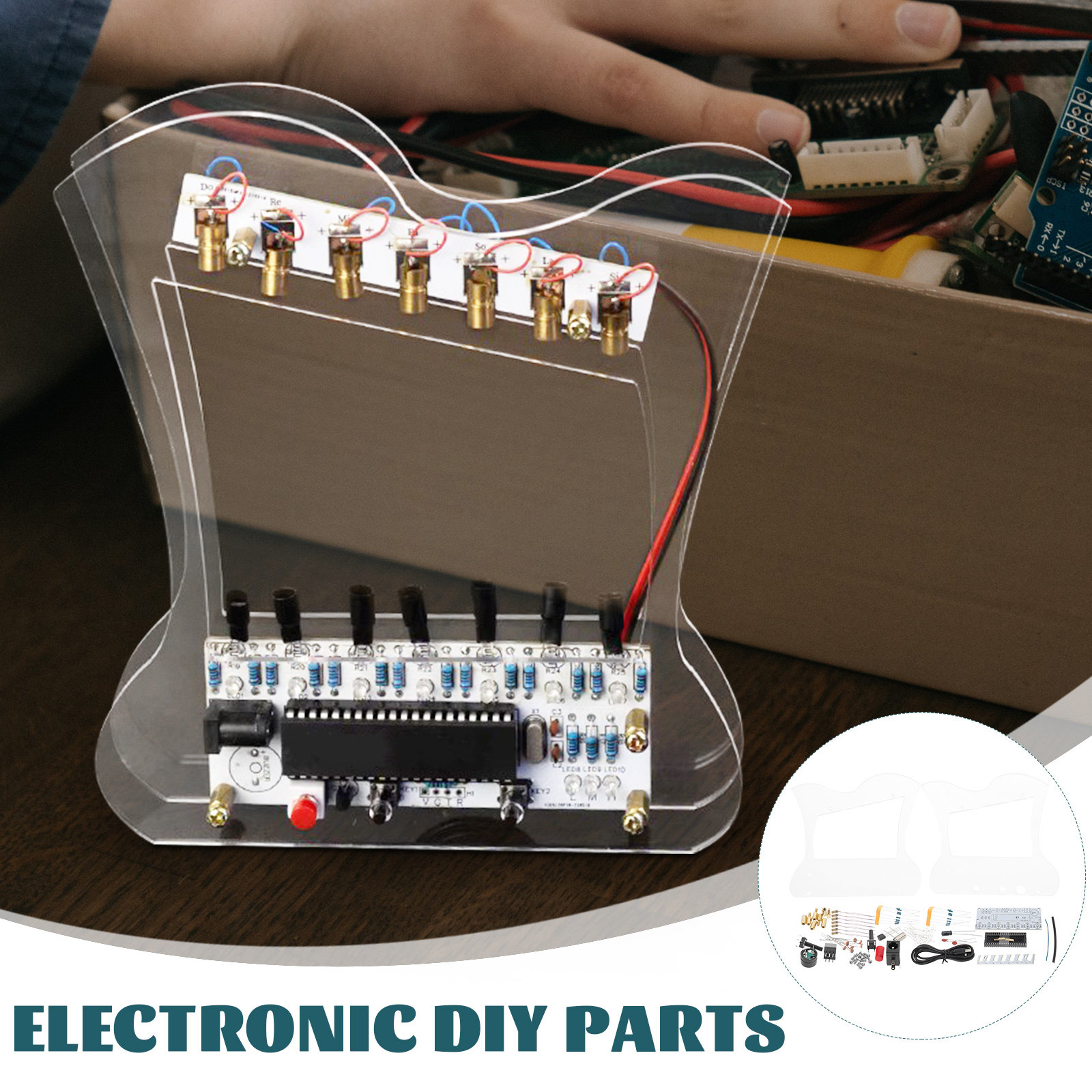 1 Set Elektronische Harfe DIY- – Diy Electronics Kits For Beginners Bewertung und Preis