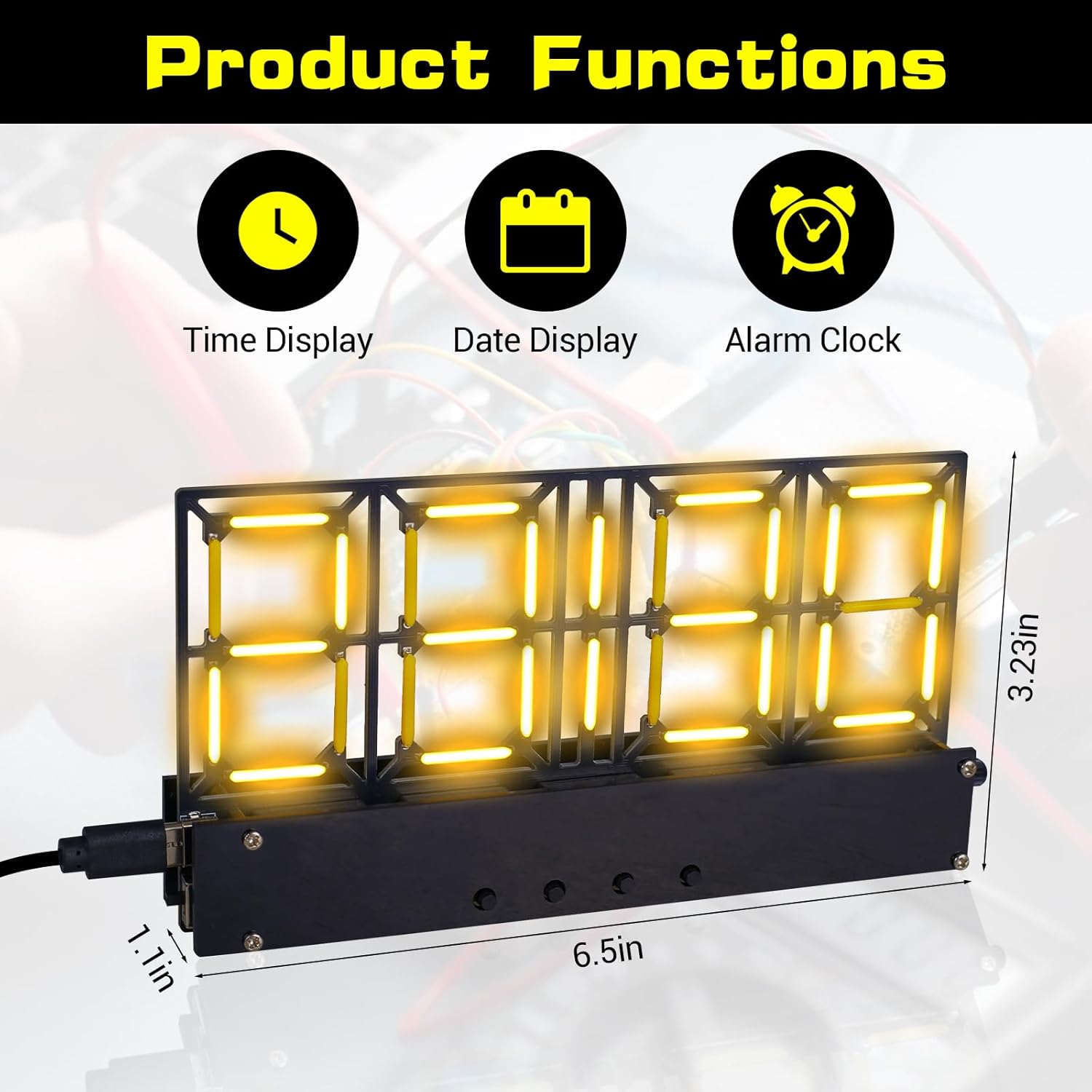 DIY-Lötübungsprojekt-Kit, 4-Bi – Diy Electronics Projects For Adults Bewertung und Preis