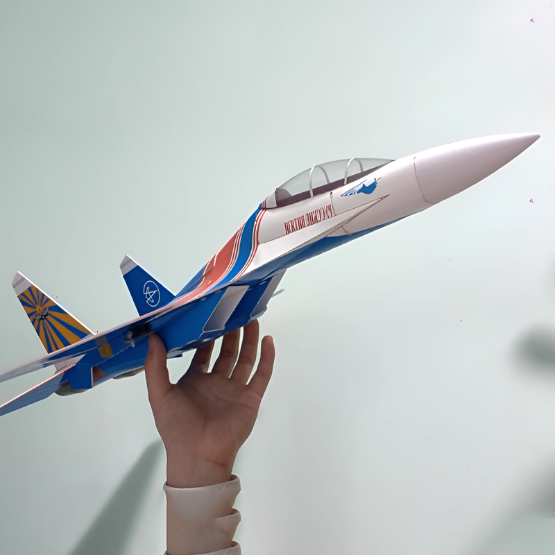 Su-27 RC-Kampfjet mit Impeller – Diy Electronics Kids Bewertung und Preis