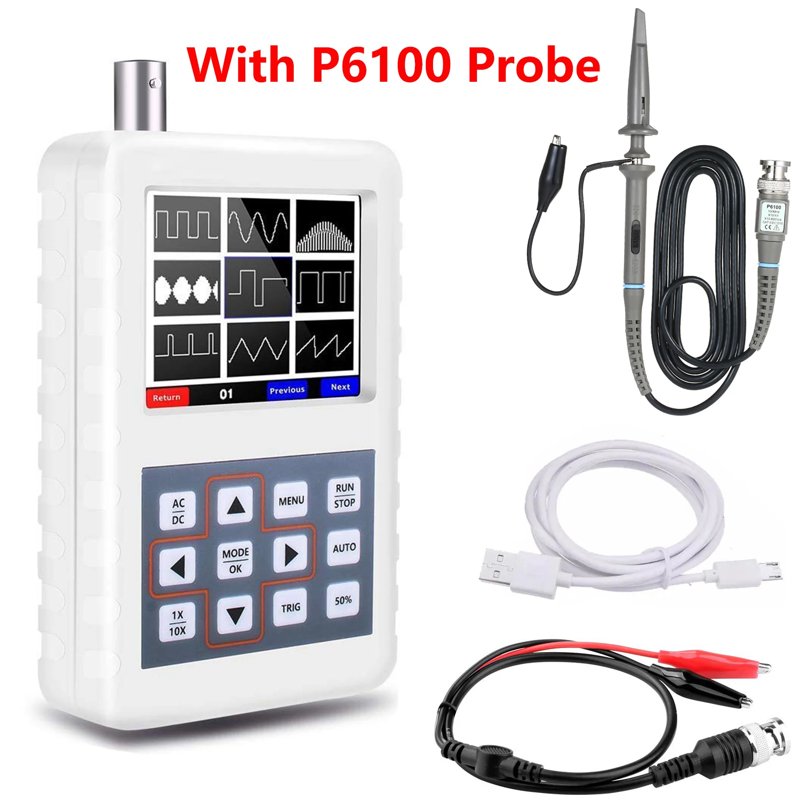 USB Handheld Mini Tragbare 5M  – Oscilloscope Dso Mini Bewertung und Preis