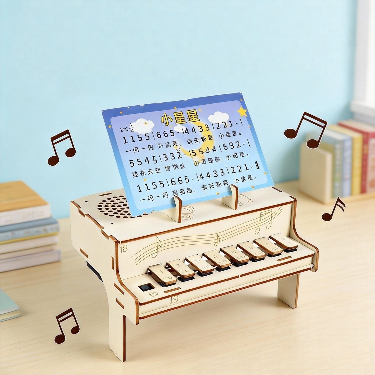 DIY Holz-Elektronisches Klavie – Diy Electronics Kids Bewertung und Preis