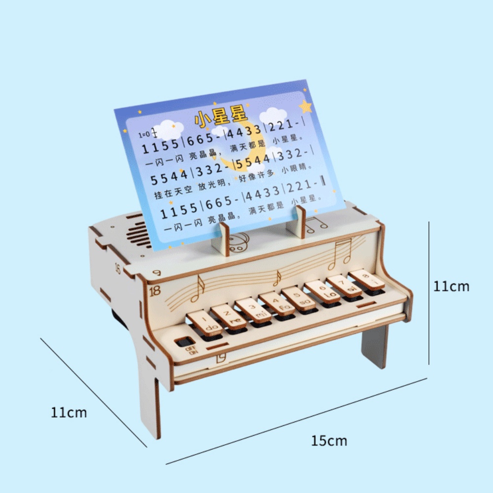 DIY Holz-Elektronisches Klavie – Diy Electronics Kids Bewertung und Preis