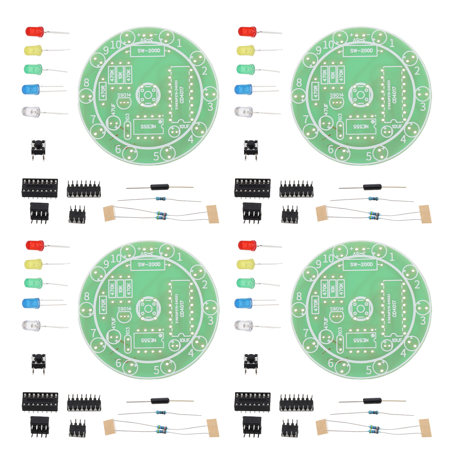 4 Sets Schweißübungs-Set mit e – Diy Electronics Kits For Beginners Bewertung und Preis