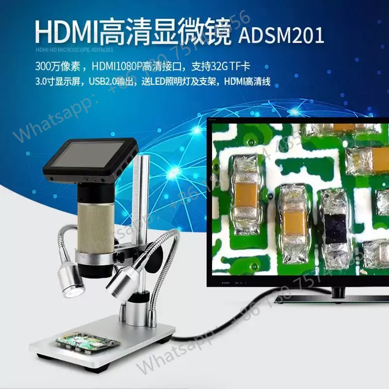 Neues HDMI HD Digital-Elektron – Diy Microscope For Electronics Repair Bewertung und Preis