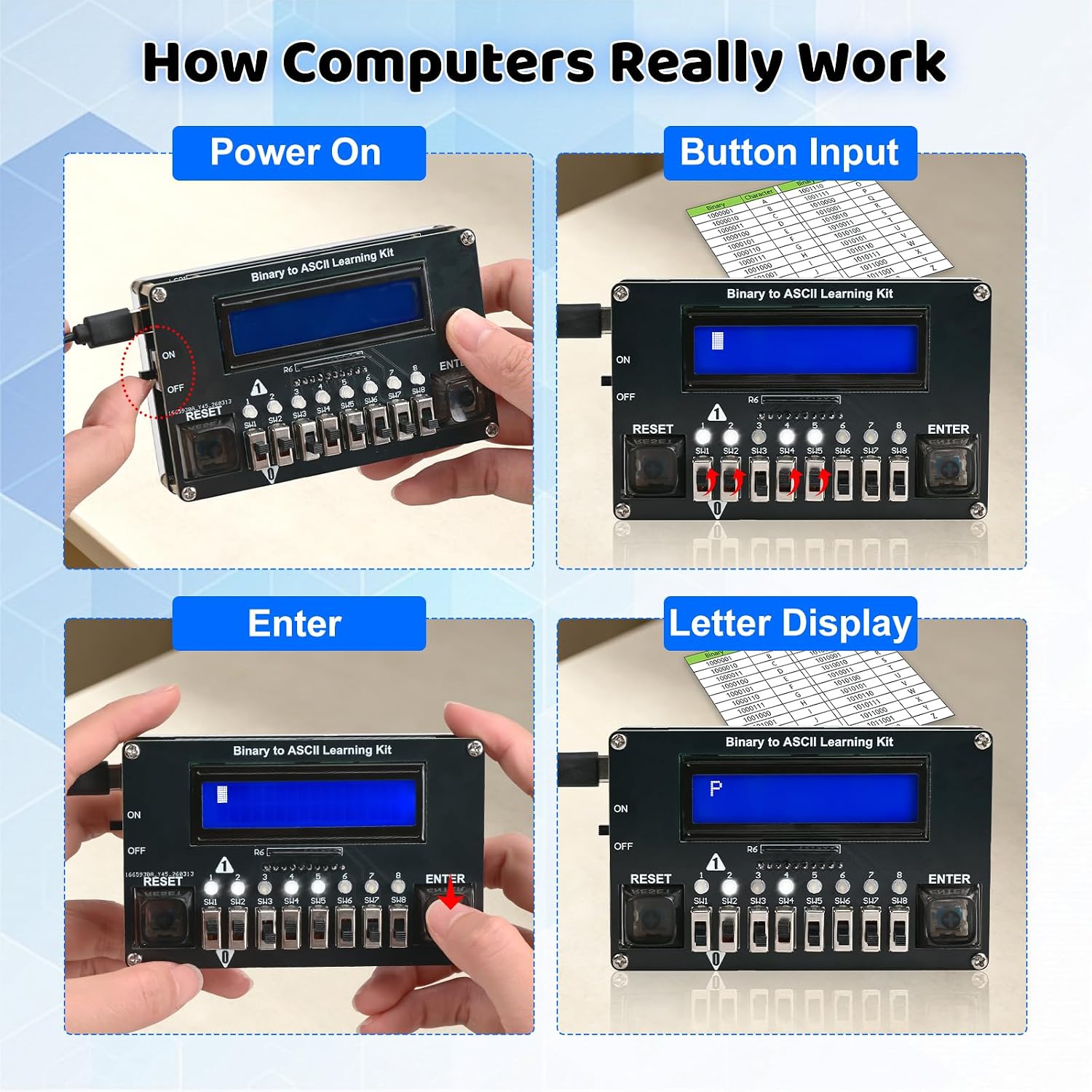 DIY Binär-ASCII-Code-Sender El – Diy Electronics Projects For Adults Bewertung und Preis